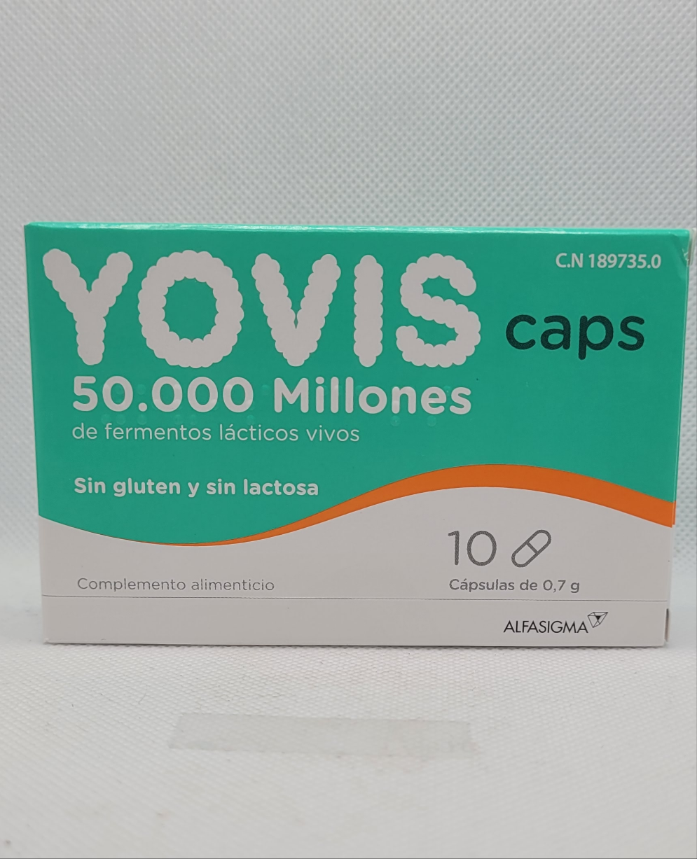 Yovis 50.000millones 10 capsulas