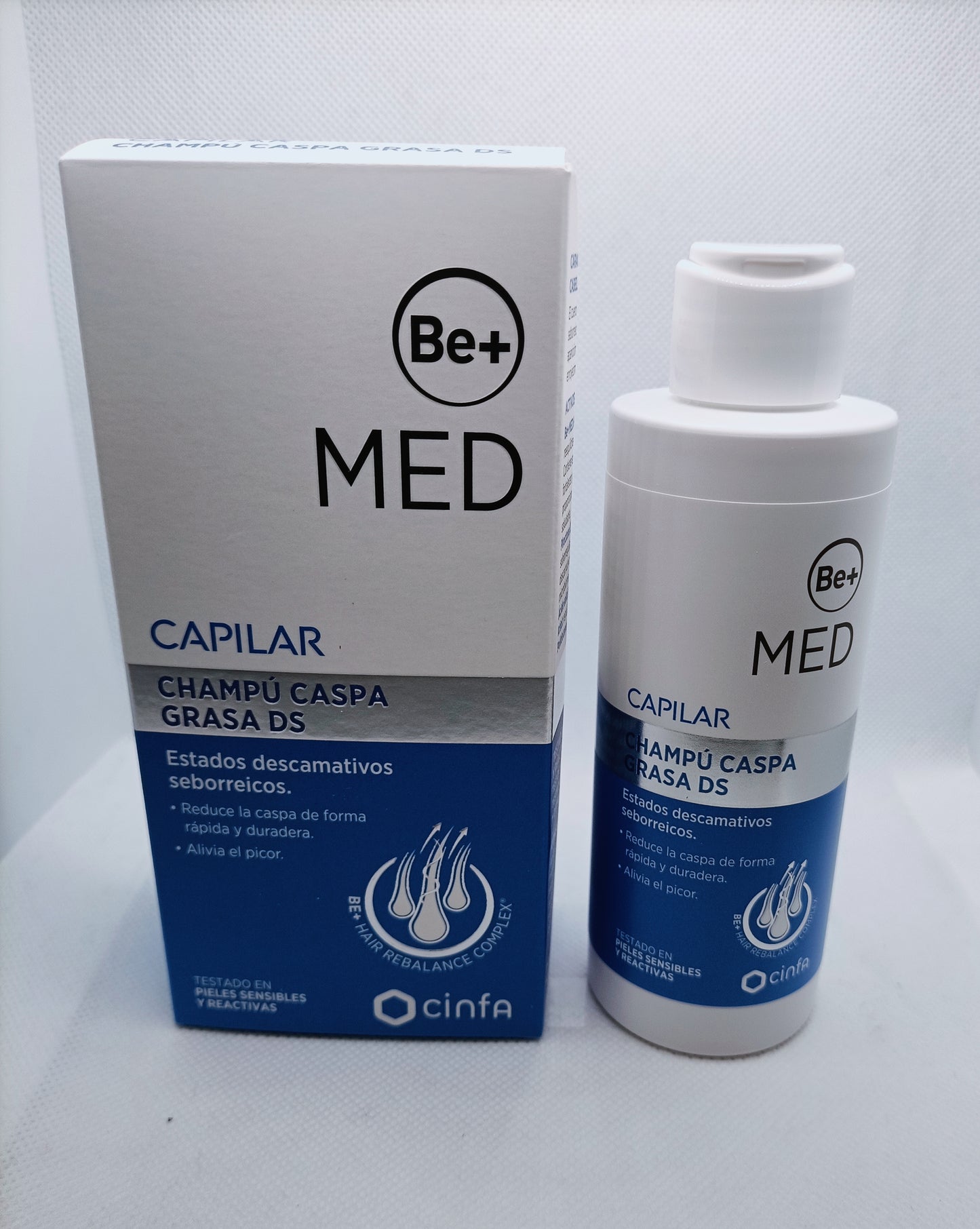 BE+ MED CAPILAR CHAMPÚ CASPA GRASA DS 150ml