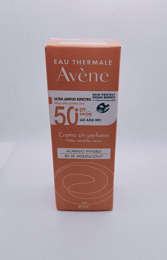 Crema SPF 50+ Sin Perfume