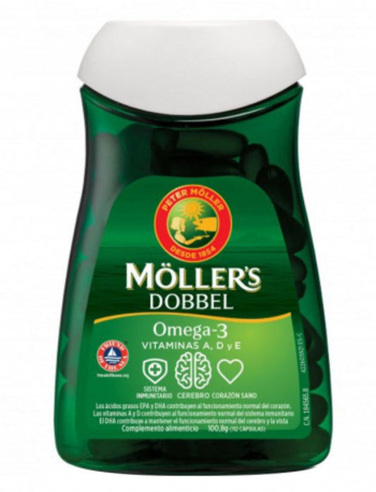 MOLLERS DOBBEL OMEGA3 112 CAPSULAS