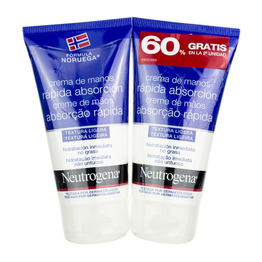 Neutrogena rápida absorción 2x75