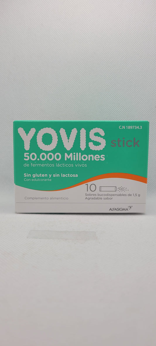 Yovis stock 10 sobres