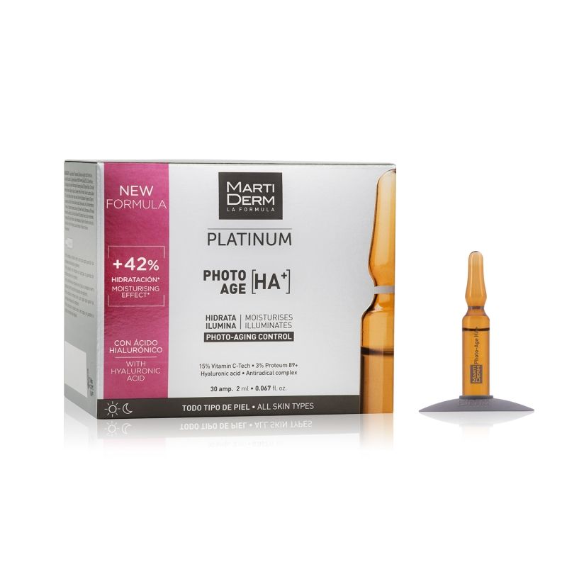 MartiDerm Platinum Photo Age HA+ 30 ampollas